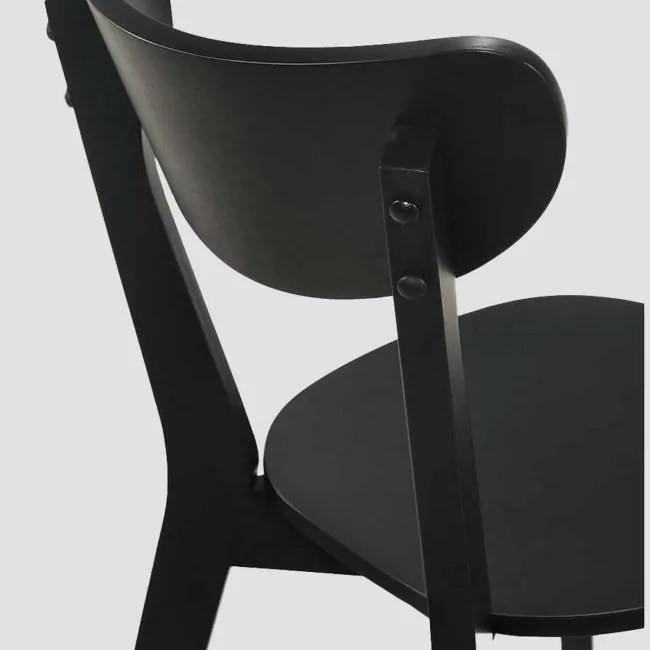 Set dvoch jedálenských stoličiek VIERI čierne 718137