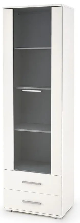 Vitrína Lima W-1 biela