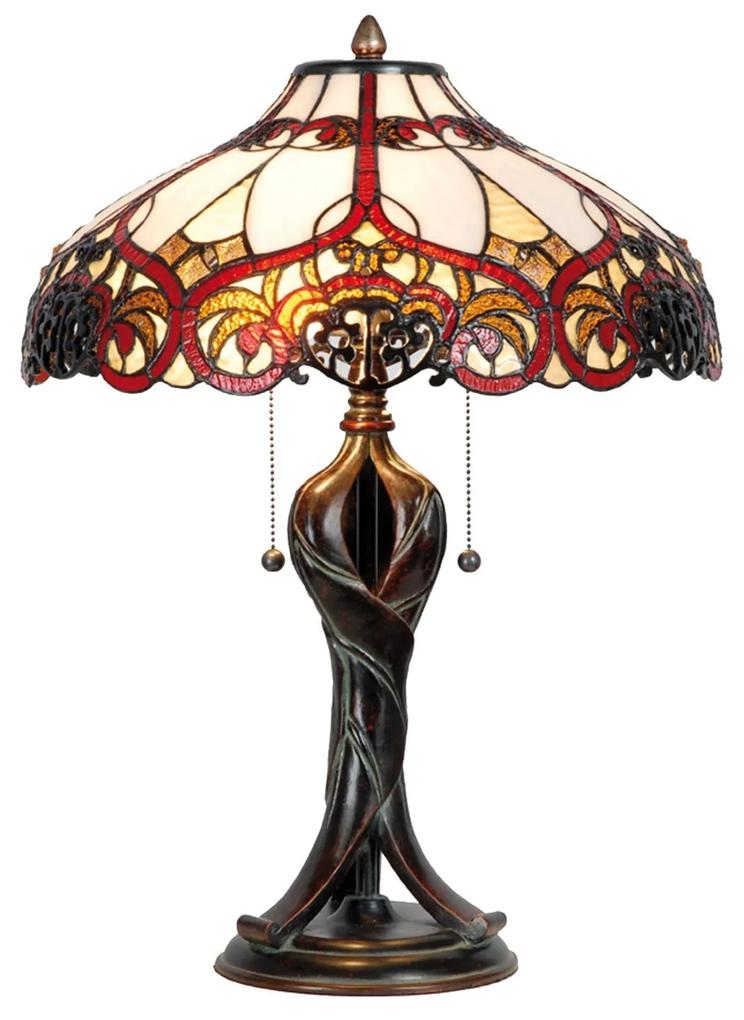 Stolná lampa Tiffany - Ø 41*56 cm