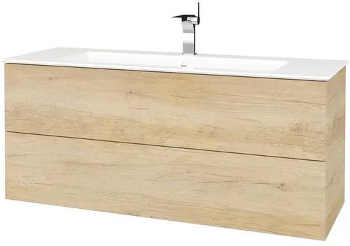 Kúpeľňová skrinka s umývadlom Dřevojas Variante 120x52 cm Nebraska umývadlo Pura 408169