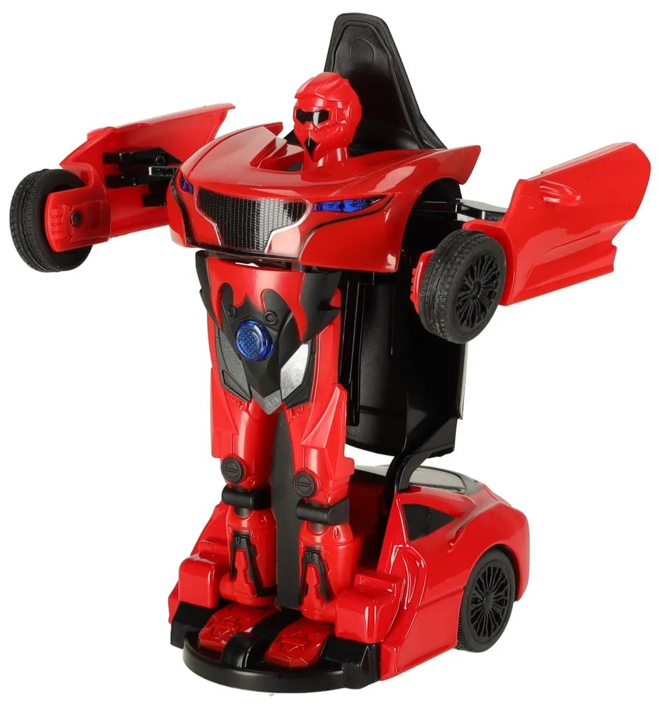 KIK GIMMIK Mini Transformer Die Cast 1:32 RTR červený