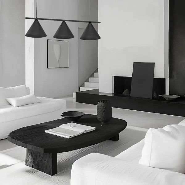 Luster na lanku CAPITAL 3xGX53/15W/230V čierny