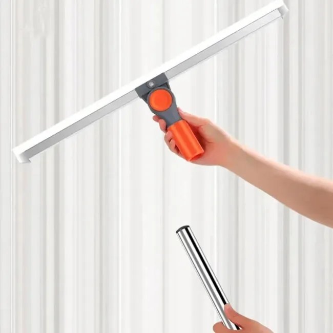 Teleskopická stierka strieborná