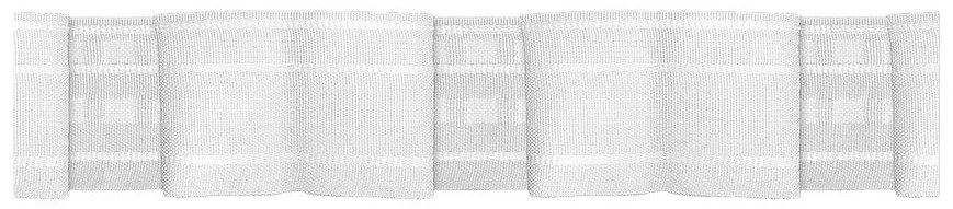 Riasiaca páska biela 1:2.6 dvojitý sklad  4.50.260.1.1 Tovar na mieru