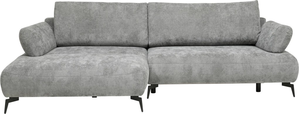 XXXLutz ROHOVÁ SEDAČKA, textil, sivá MID.YOU - Sedačky - 000694009102