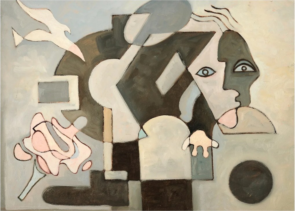 Obraz - Kubizmus (70x50 cm)