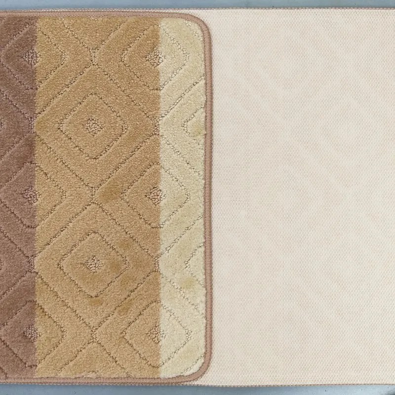 Mäkká kúpeľňová predložka v béžovej farbe Šírka: 50 cm | Dĺžka: 80 cm