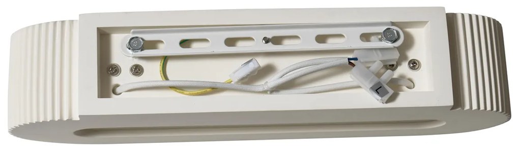 Škandinávske nástenné svietidlo biele UFO 2-Lights - Plaster