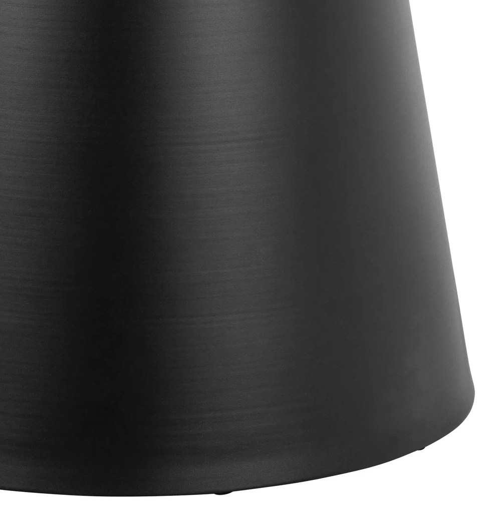 BOSCO Prírodný dub / čierna noha – OKRÚHLY STÔL 120 cm DO KUCHYNE, JEDÁLNE AJ OBÝVAČKY, DYHA