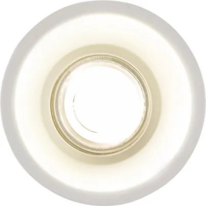 Inteligentné zapustené bodové svietidlo biele vrátane WiFi GU10 - Dept