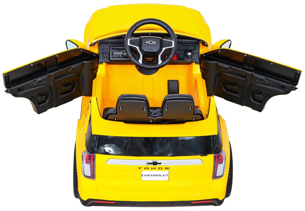 RAMIZ Elektrické autíčko - Elektrické autíčko - Chevrolet Tahoe - žlté - 2 x 35W - batéria 12V/7Ah -2023