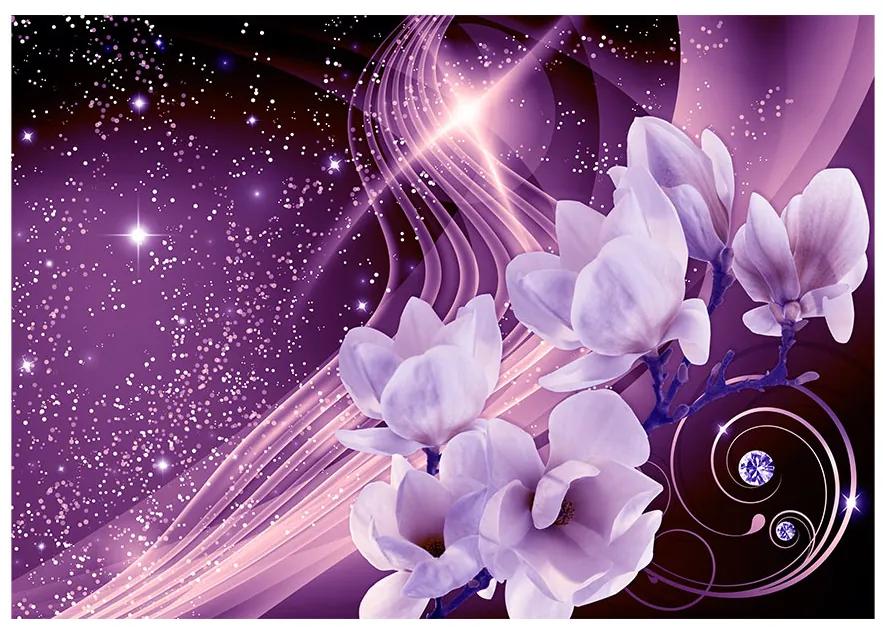 Artgeist Fototapeta - Purple Milky Way Veľkosť: 100x70, Verzia: Standard