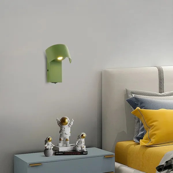 Brilagi - LED Nástenná lampa VASTO LED/3W/230V zelená