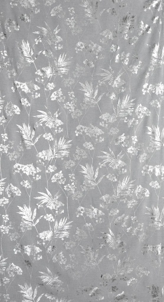 ZÁCLONA NA KRÚŽKOCH DELIA 140X250 CM LISTY