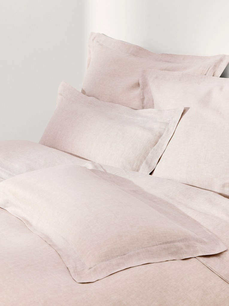 Obliečka na paplón z ľanu's lemom Linna