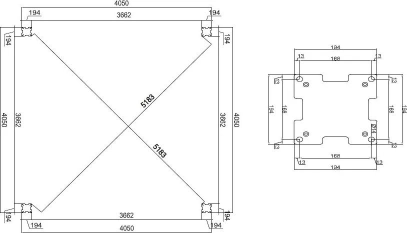 Luxusná ELEKTRICKÁ bioklimatická pergola PRESTIGE 4x4 m, hliník - voľne stojaca