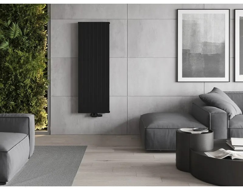 Mexen Topeka, vykurovacie teleso 1400 x 400 mm, 995 W, čierna, W210-1400-480-00-70