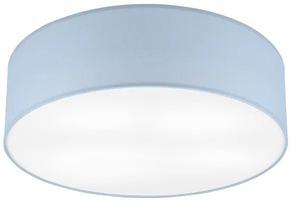 Stropné svietidlo SIRJA PASTEL DOUBLE 4xE27/15W/230V pr. 45 cm modrá