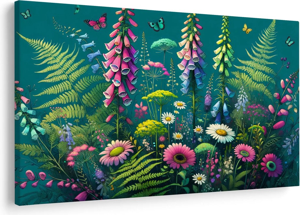 Obraz - Lúčne kvety (90x60 cm)