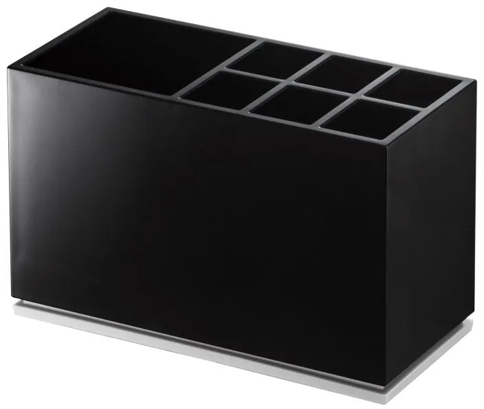 Stojan na kefky Yamazaki Mist, čierny