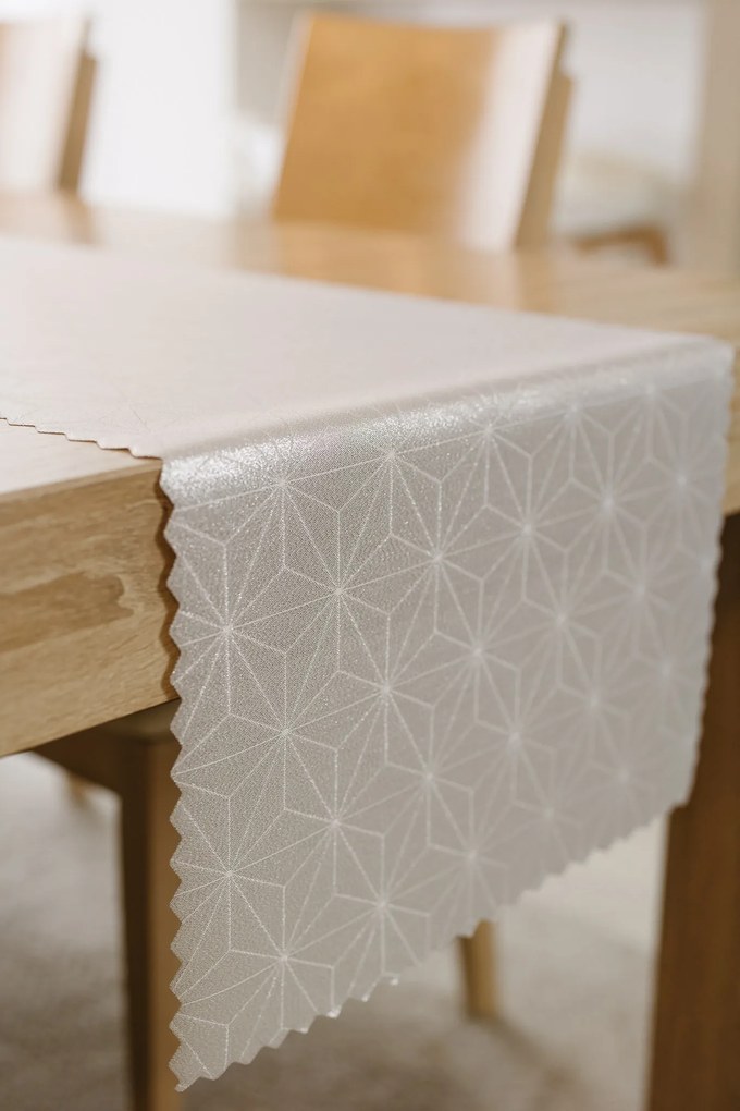 Dekorstudio Luxusný behúň na stôl Stars - strieborný SW18 Rozmer behúňa (šírka x dĺžka): 40x110cm
