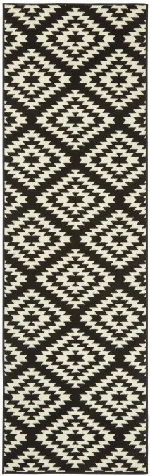Koberec / Behúň Hanse Home Basic Nordic čierny