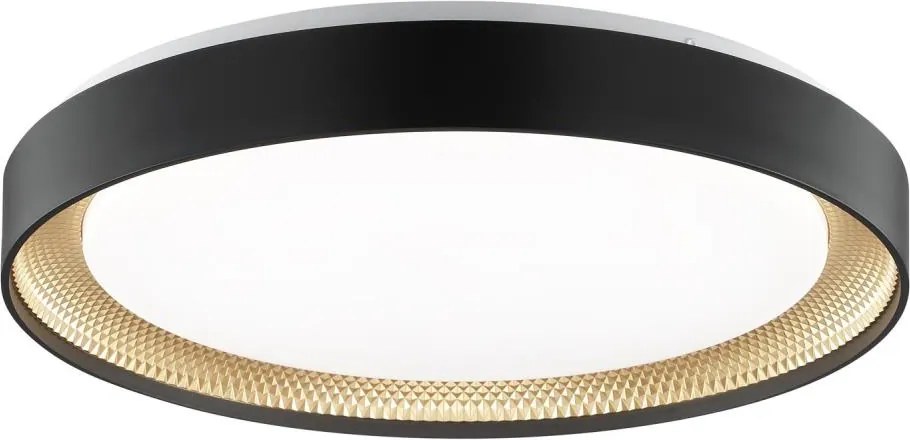 Brilliant - LED stmievateľné stropné svietidlo WALDO LED/36W/230V čierna/zlatá + DO