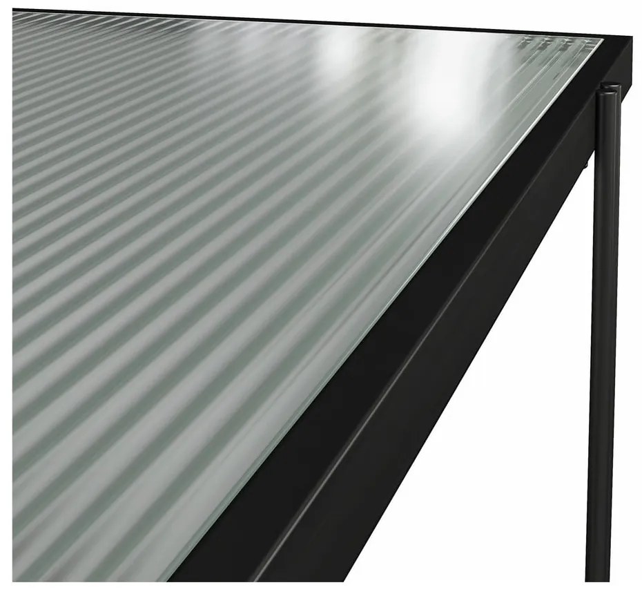 Čierna knižnica v dekore duba 79x117 cm Wainwright - Queer Eye