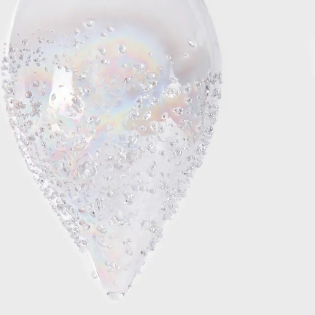 Vianočná ozdoba FJER mrazené sklo 711541