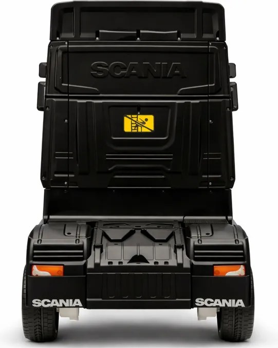 LEAN CARS Scania 500R HL698 Čierne lakované auto 4x4 na batérie