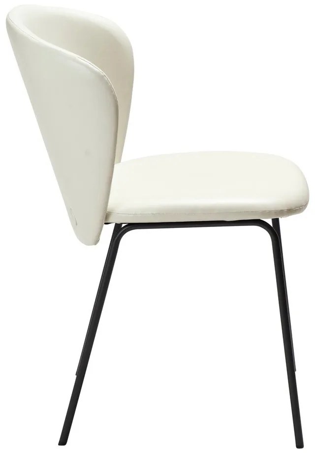 Krémovobiela jedálenská stolička Stay – DAN-FORM Denmark