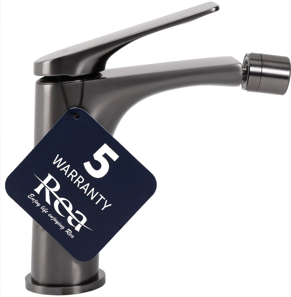 Rea Avalon, bidetová batéria h-165, grafitová, REA-B2700