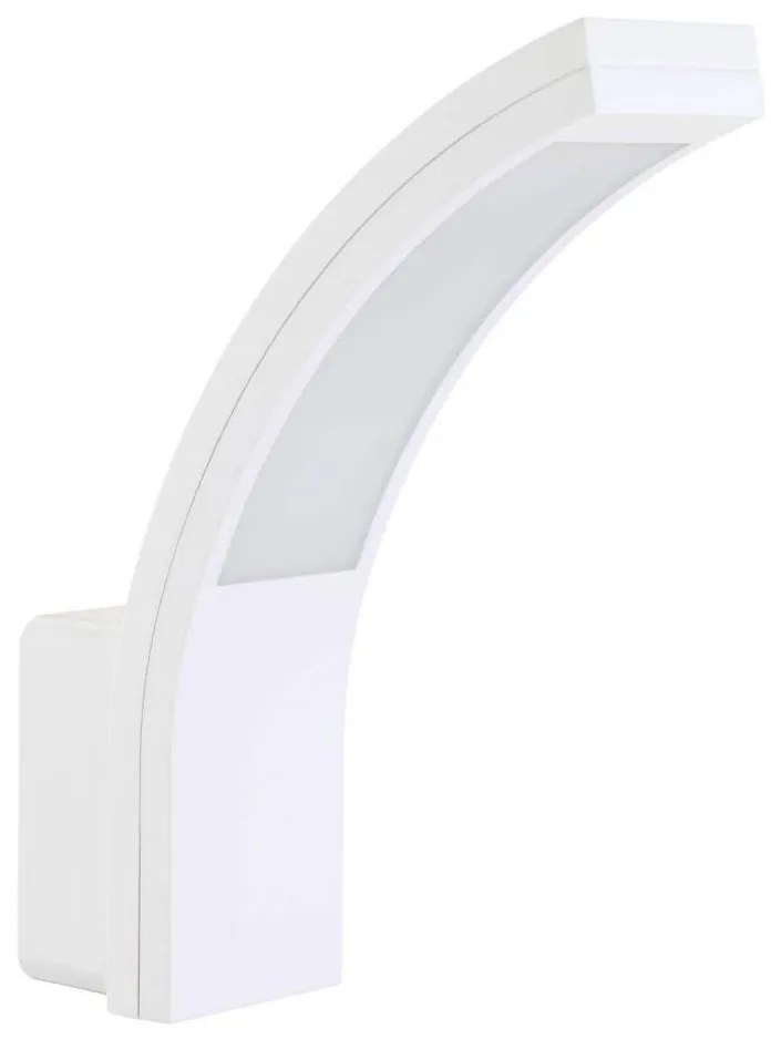 LED Vonkajšie nástenné svietidlo LED/15W/230V IP54 biela
