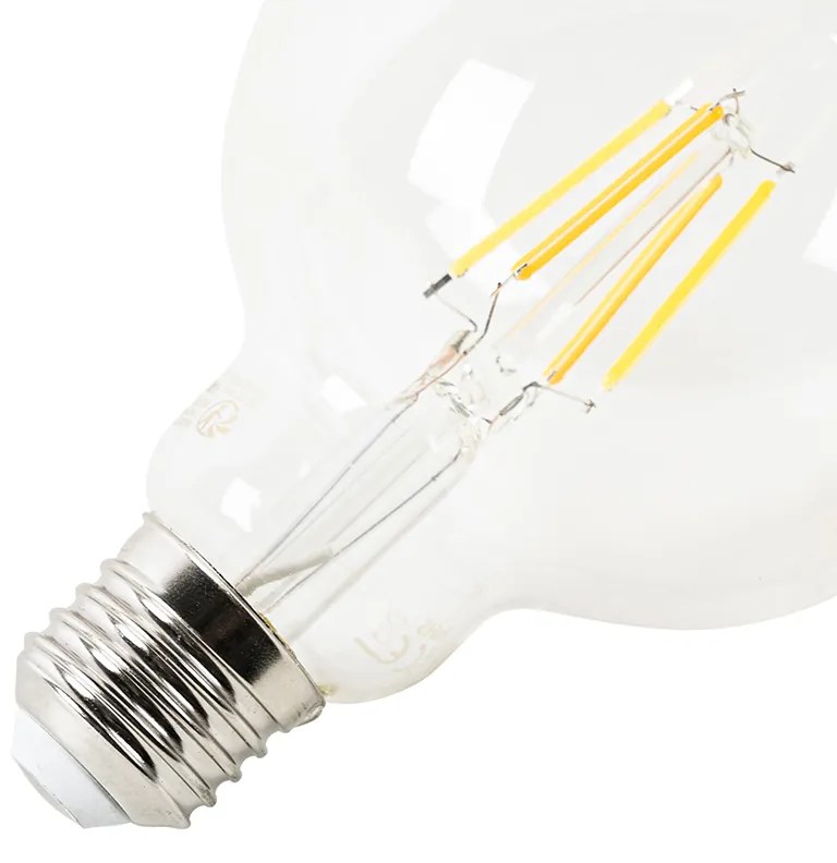 Sada 5 inteligentných LED žiaroviek E27 G95 4,5 W 470 lm 2700-6500 K