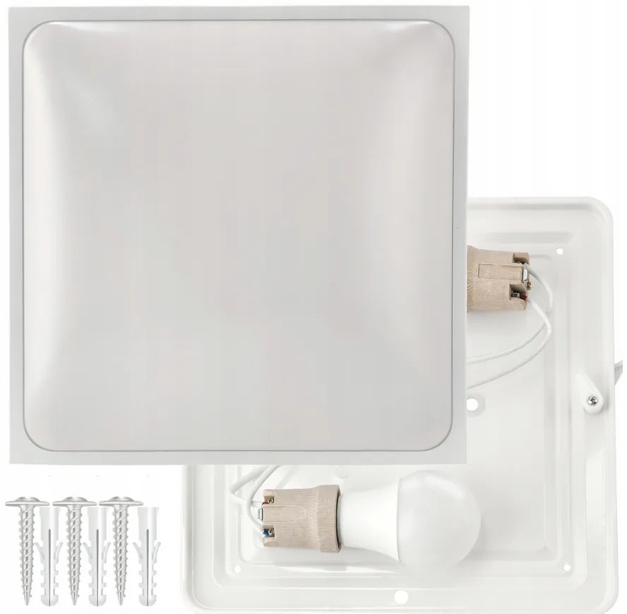 ECOLIGHT LED stropné svietidlo 2xE27 + 2x žiarovka Philips E27 10W