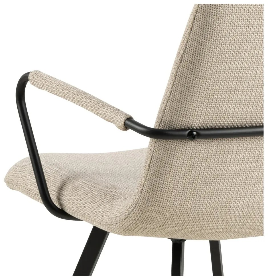 Krémové jedálenské stoličky v súprave 2 ks Selina – Actona