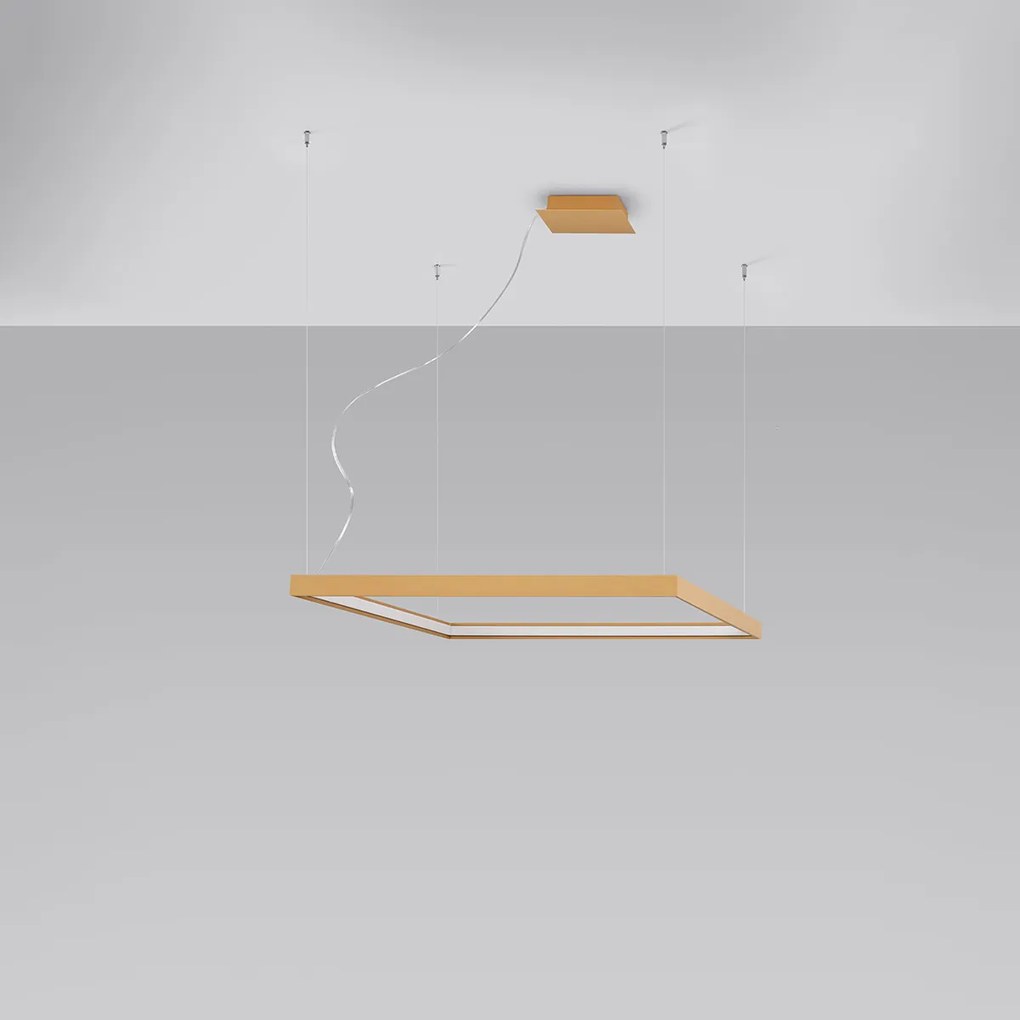 Závesné LED svietidlo Nelya m, 1x LED 50w, 4000k, g