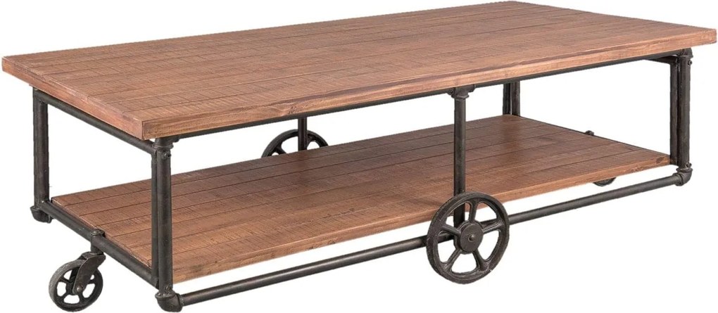 Konferenčný stolík na kolieskach - 150 * 74 * 51 cm