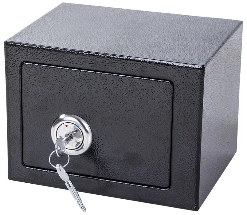 Verk 01781 Trezor s mechanickým zámkom čierny