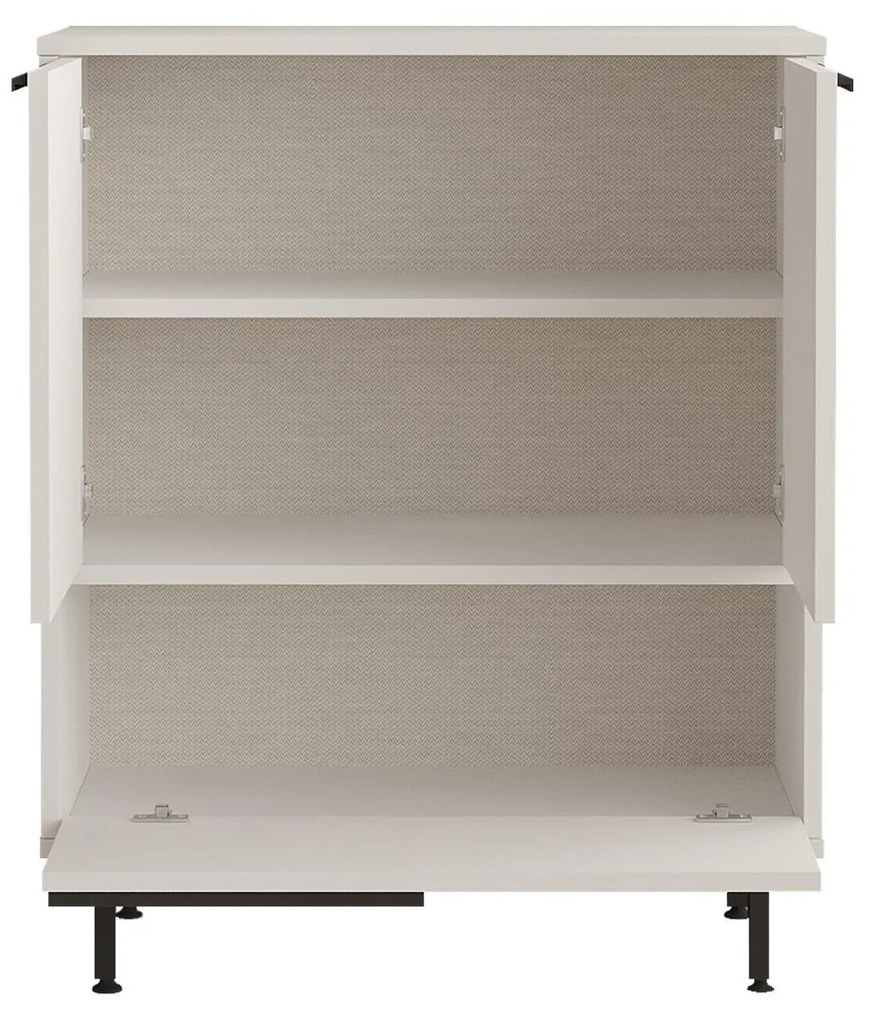 Botník (skrinka na topánky) Nimelo 4 (biela). Akcia -18%. Vlastná spoľahlivá doprava až k Vám domov. 1094671