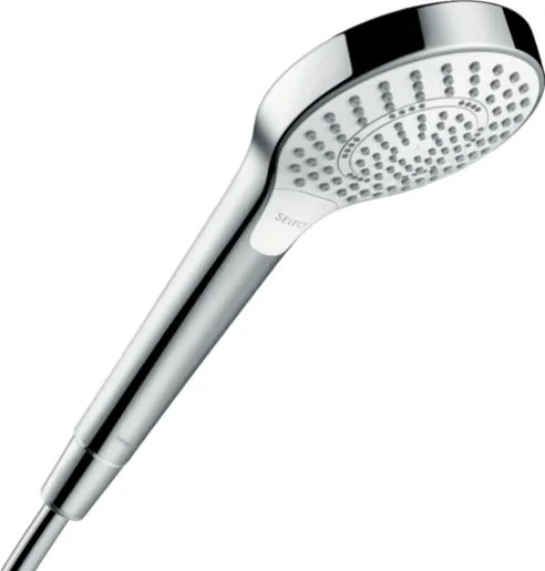Sprchová hlavica Hansgrohe Croma Select S biela/chróm 26801400