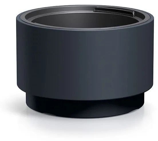 Kvetináč s vkladom HEOSO antracit