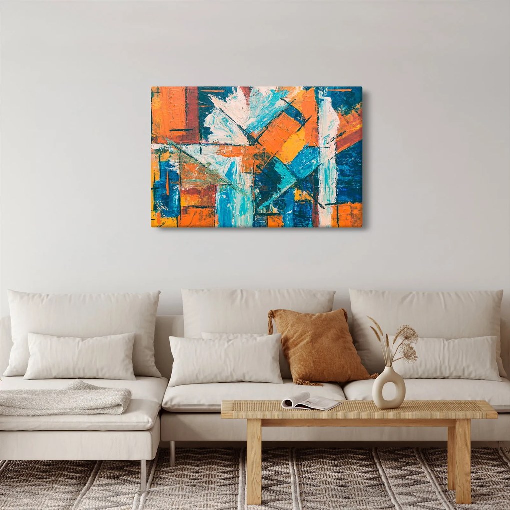Obraz - Abstrakcia (90x60 cm)