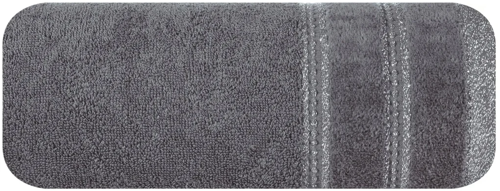 FROTÉ UTERÁK GLORY13 SADA 6KS 30X50 CM GRAFITOVÁ