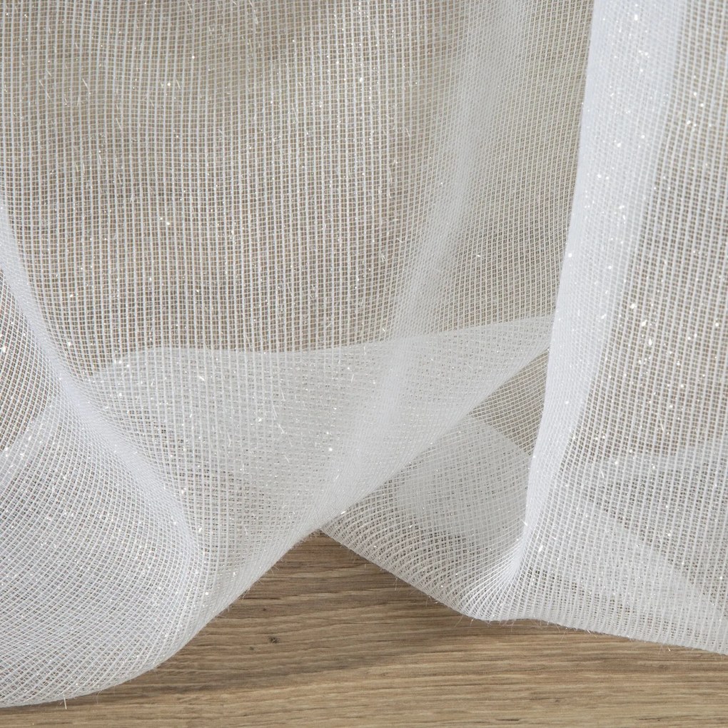 ZÁCLONA AMARO 350X250 CM BIELA