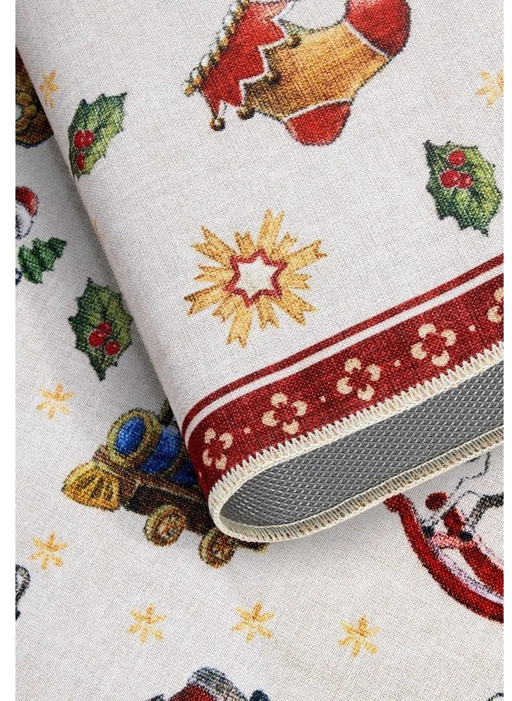 Červený behúň s vianočným motívom 80x200 cm Red Christmas – Villeroy&amp;Boch