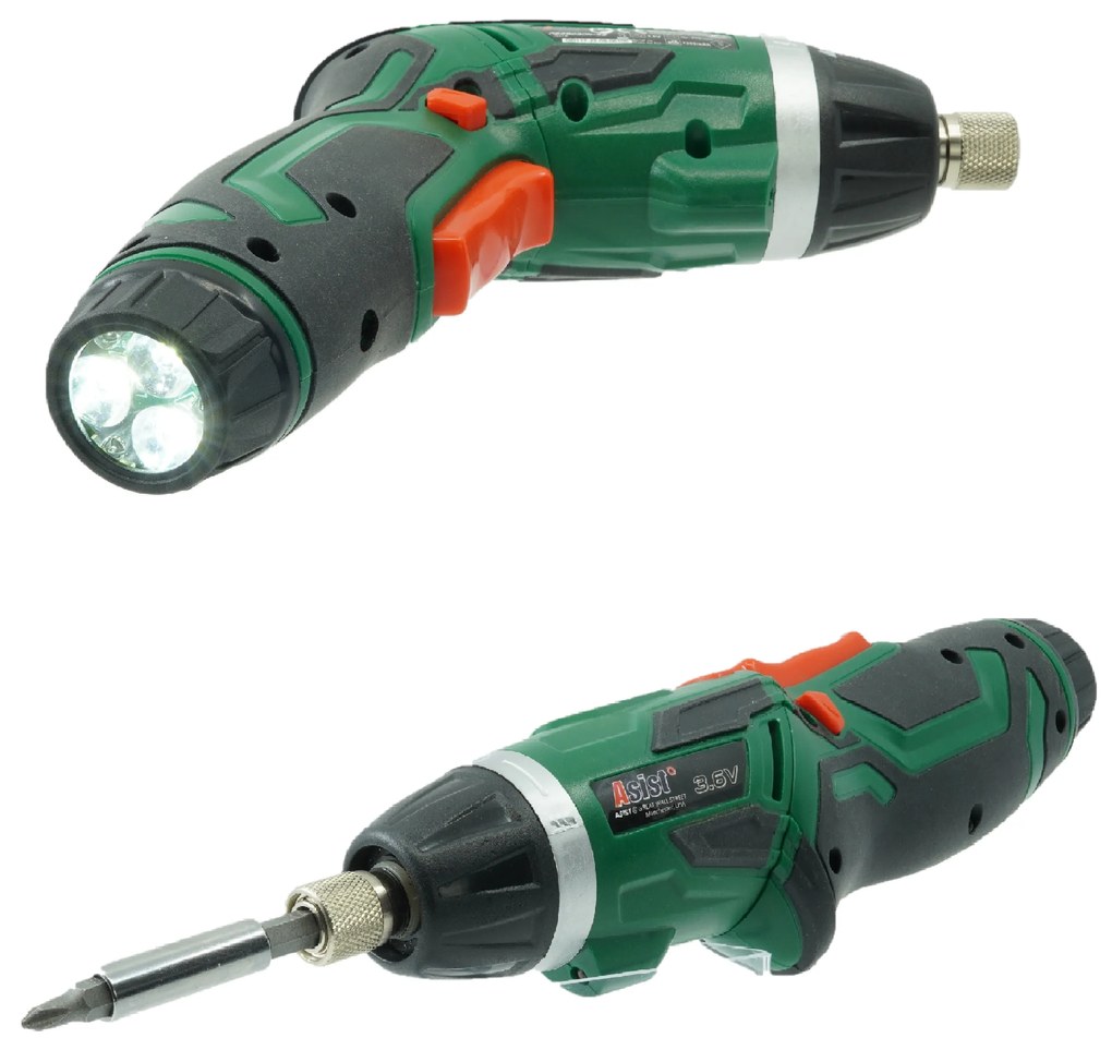 ASIST Aku skrutkovač 3,6V Li-ion, s 52ks príslušenstvom