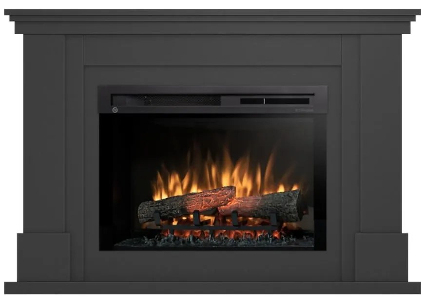 Elektrický krb Luena 26 čierny