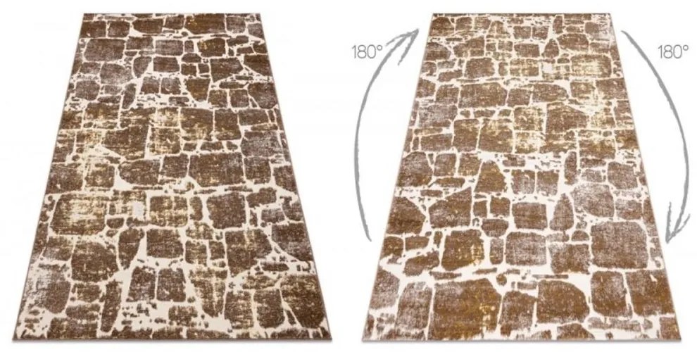Kusový koberec Apos svetlo hnedý 200x290cm