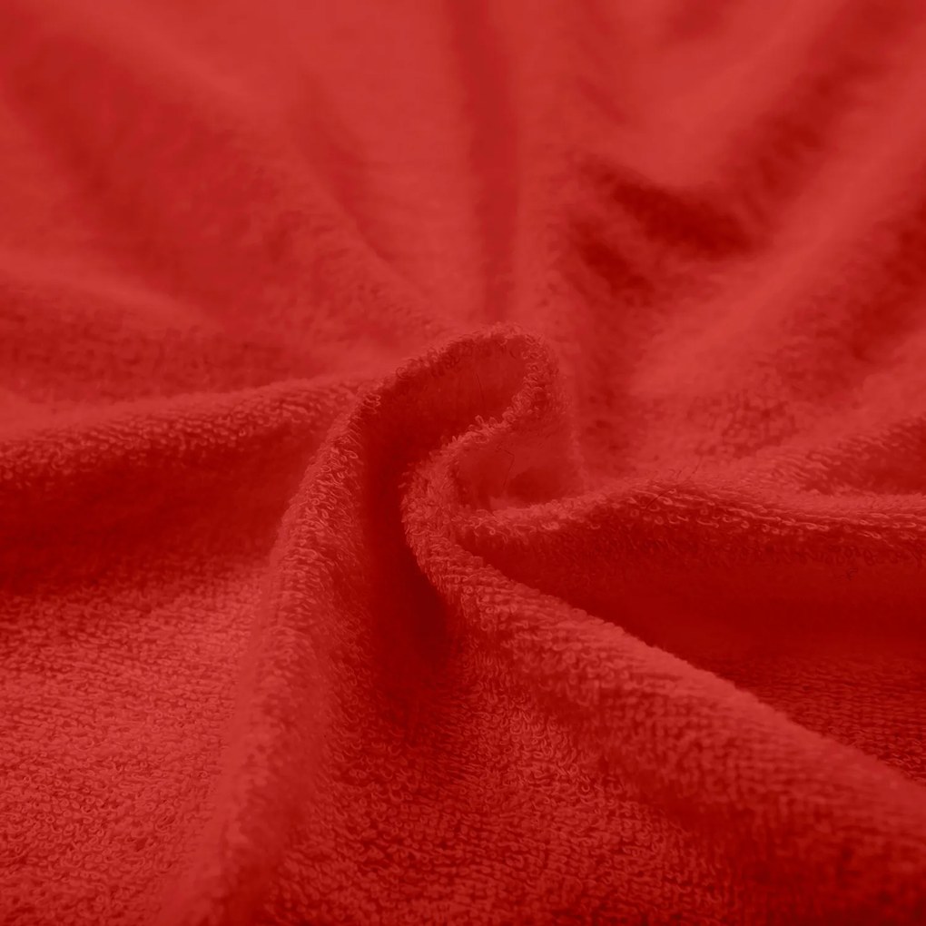 FROTÉ PRESTIERADLO 029 90X200 CM ČERVENÉ